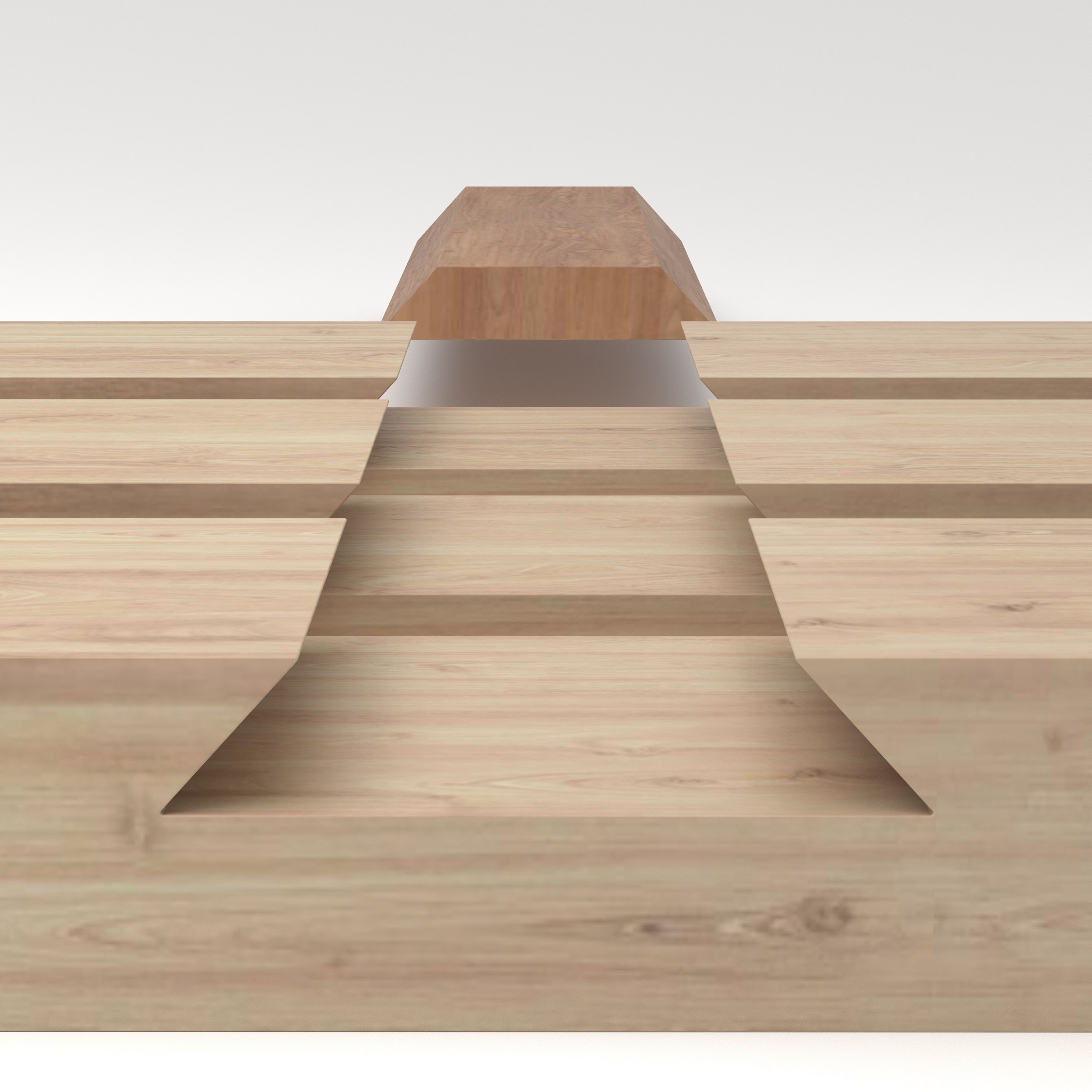 Tongue and Groove Joint With Through Tenon 3