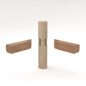 Interlocking Corner Tenon